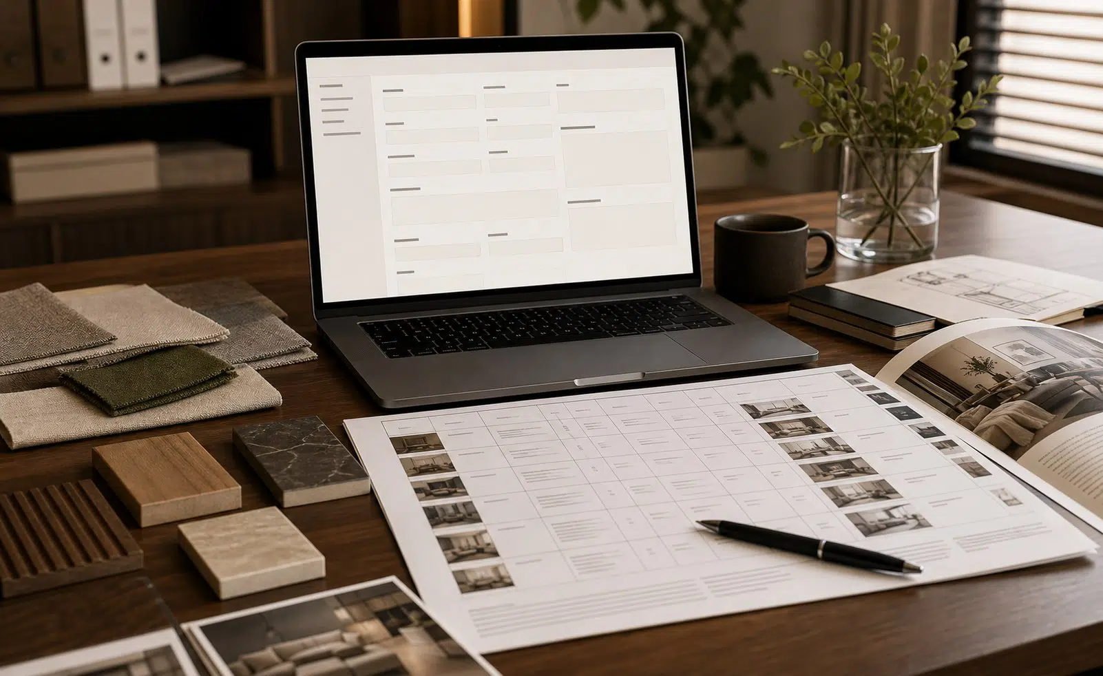 villa furniture inquiry brief
